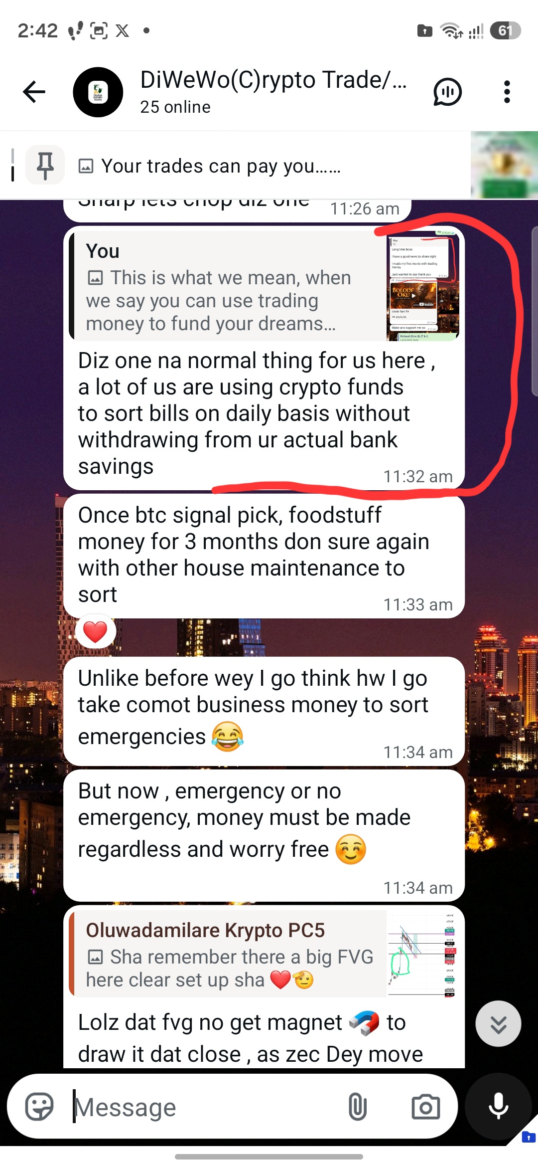 Customer testimonial screenshot 4