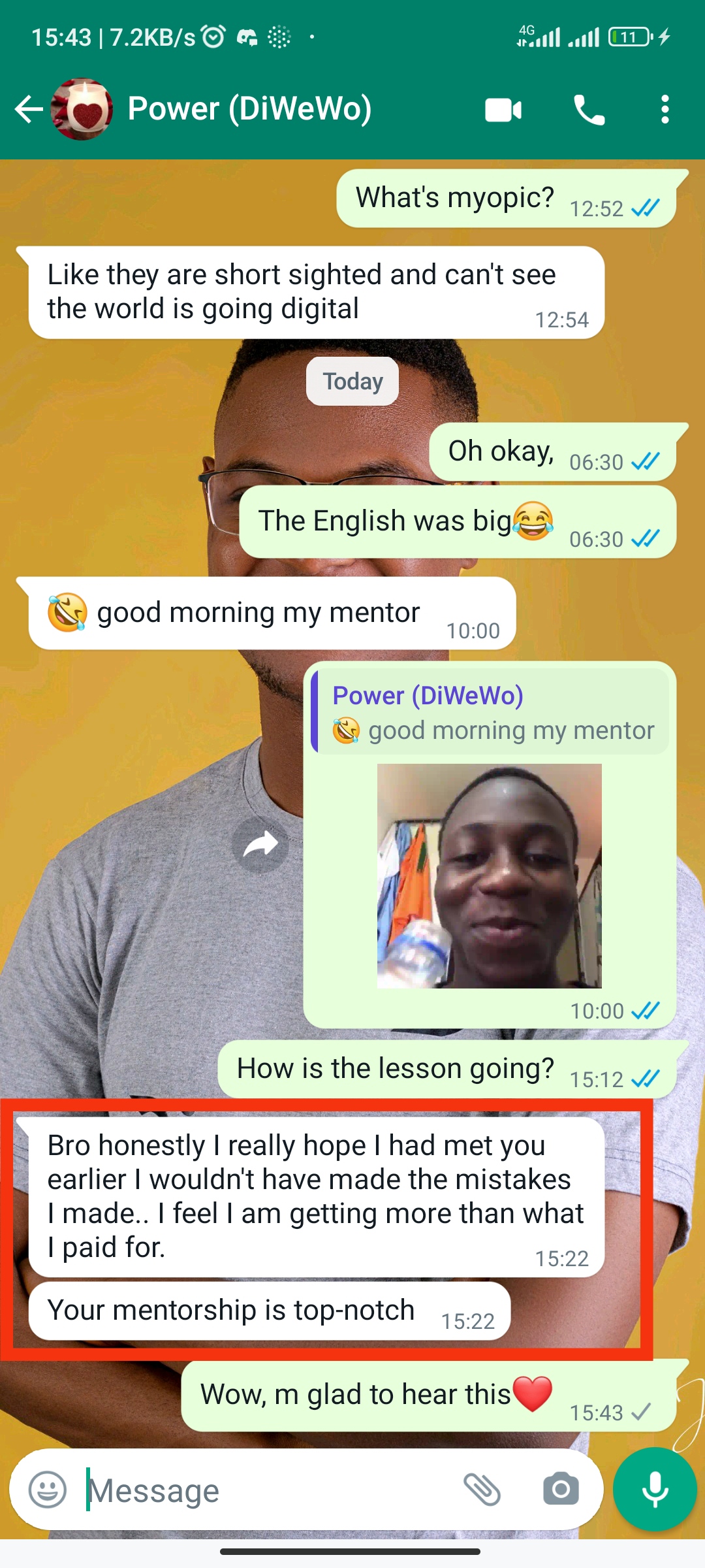 Student testimonial 4